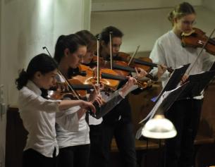 Adventskonzert der Musikschule Muri-Gümligen mit dem Kammerorchester unter Leitung von Stephan Senn. Konzert vom 16.12.2011